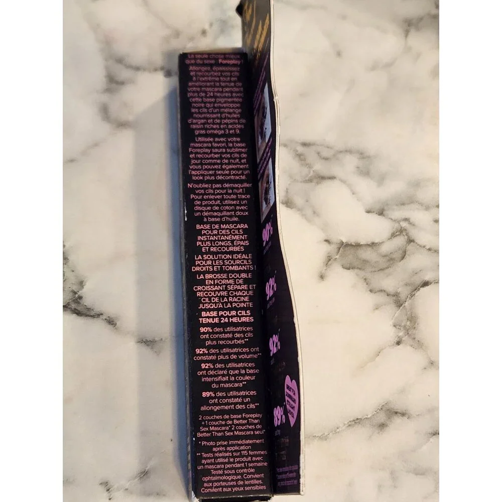 Too Faced Better Than Sex Foreplay Lash Primer Mascara Enhancer 8.0mL / 0.27 Oz